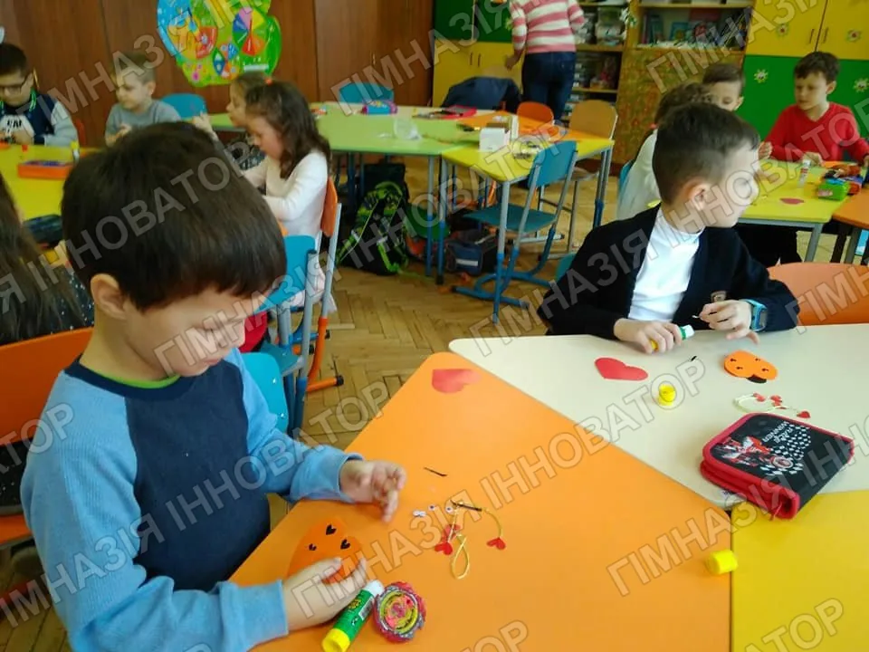 День Валентина у 1-В