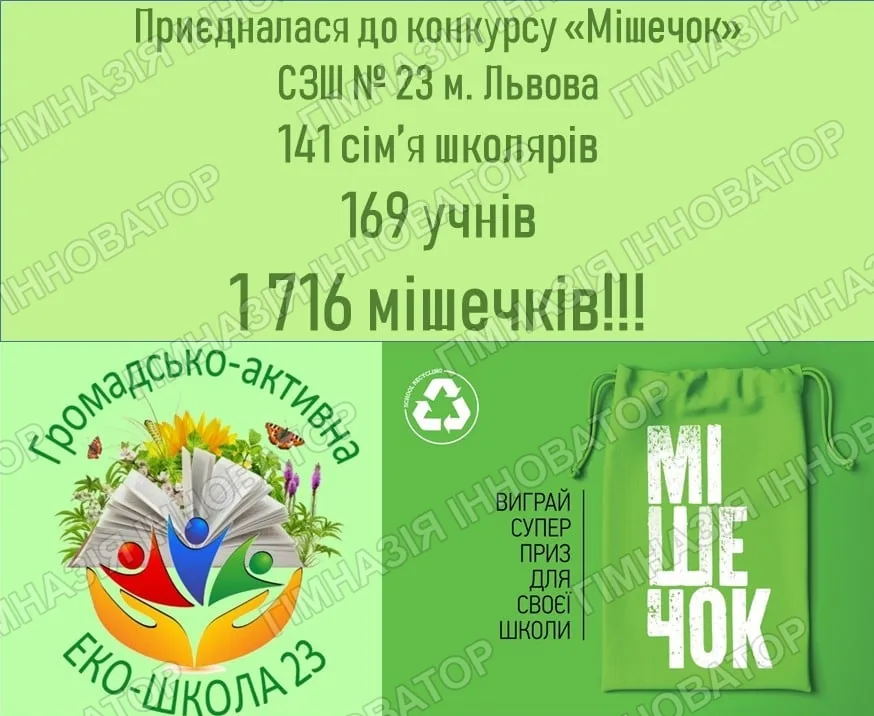 Підсумки конкурсу "Мішечок"