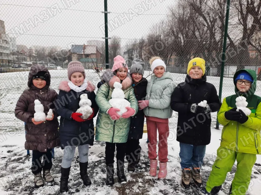 Фізкультура на снігу