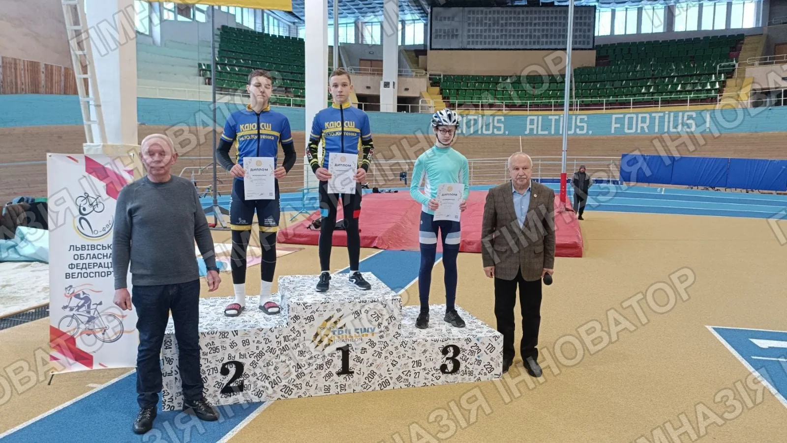 Вітаємо переможців з велоспорту!