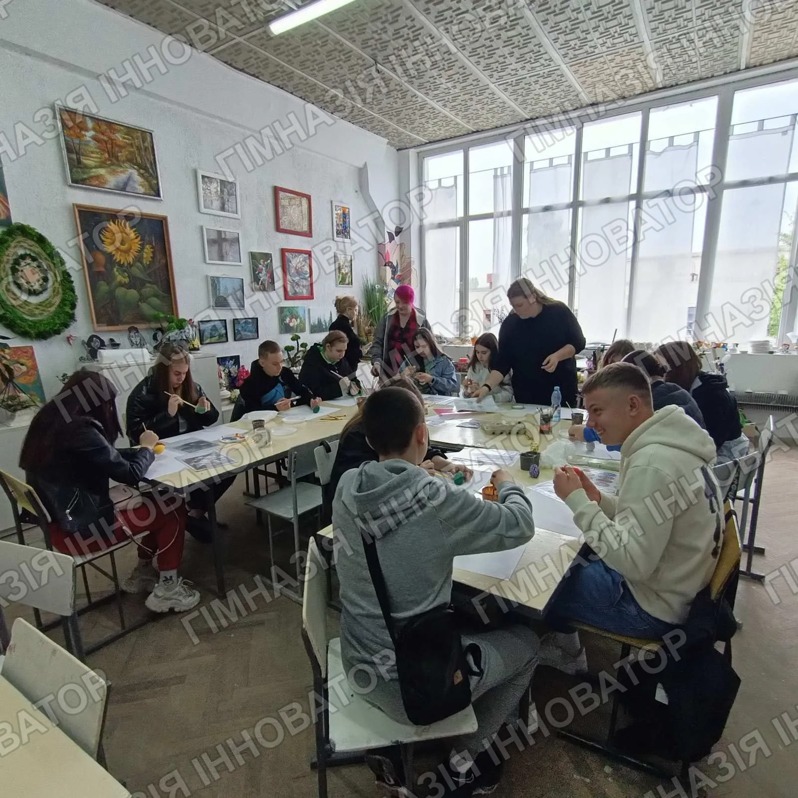 Профорієнтаційні майстерки у "Львівському вищому професійному художньому училищі"